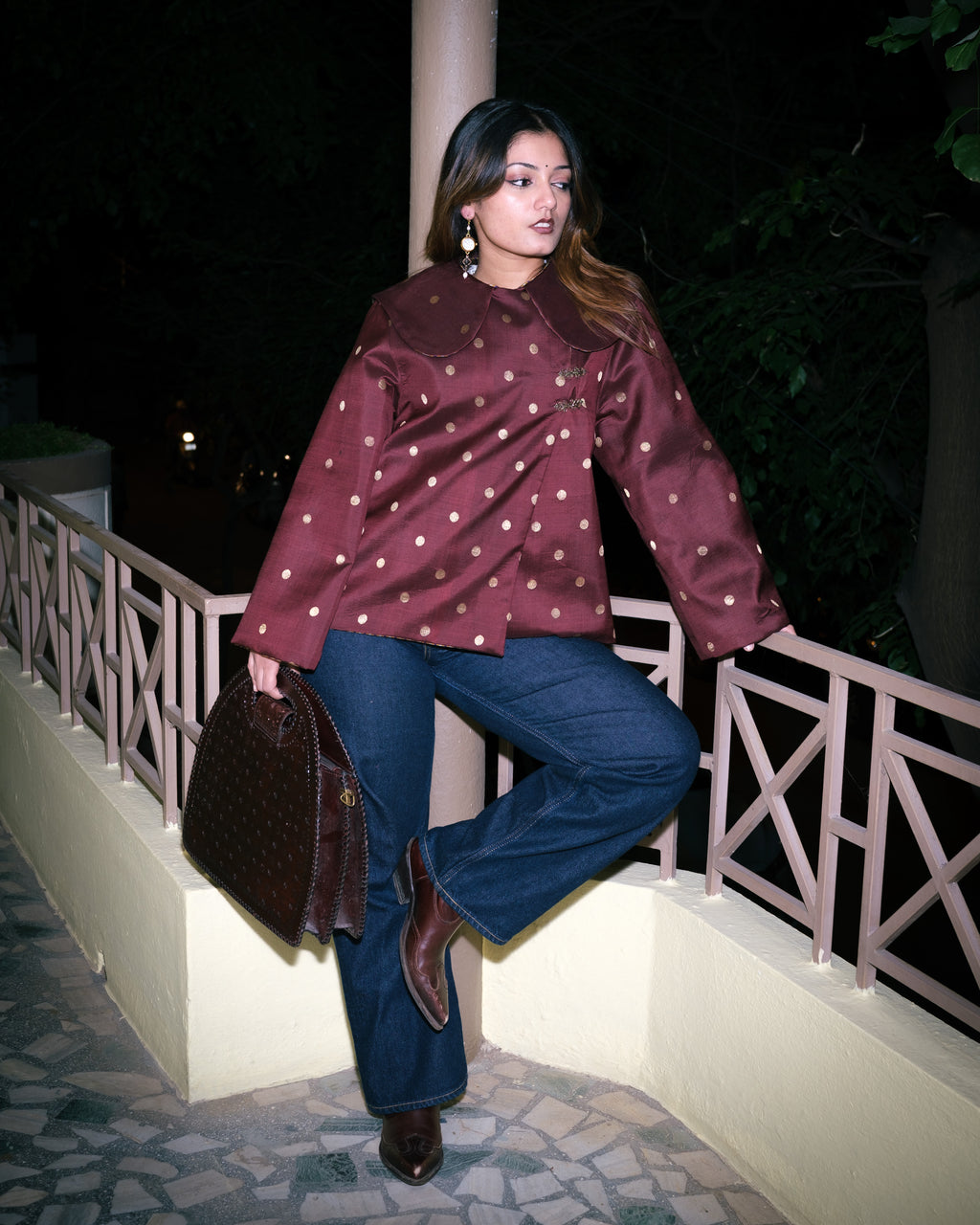 Khwaab Reversible Peacoat