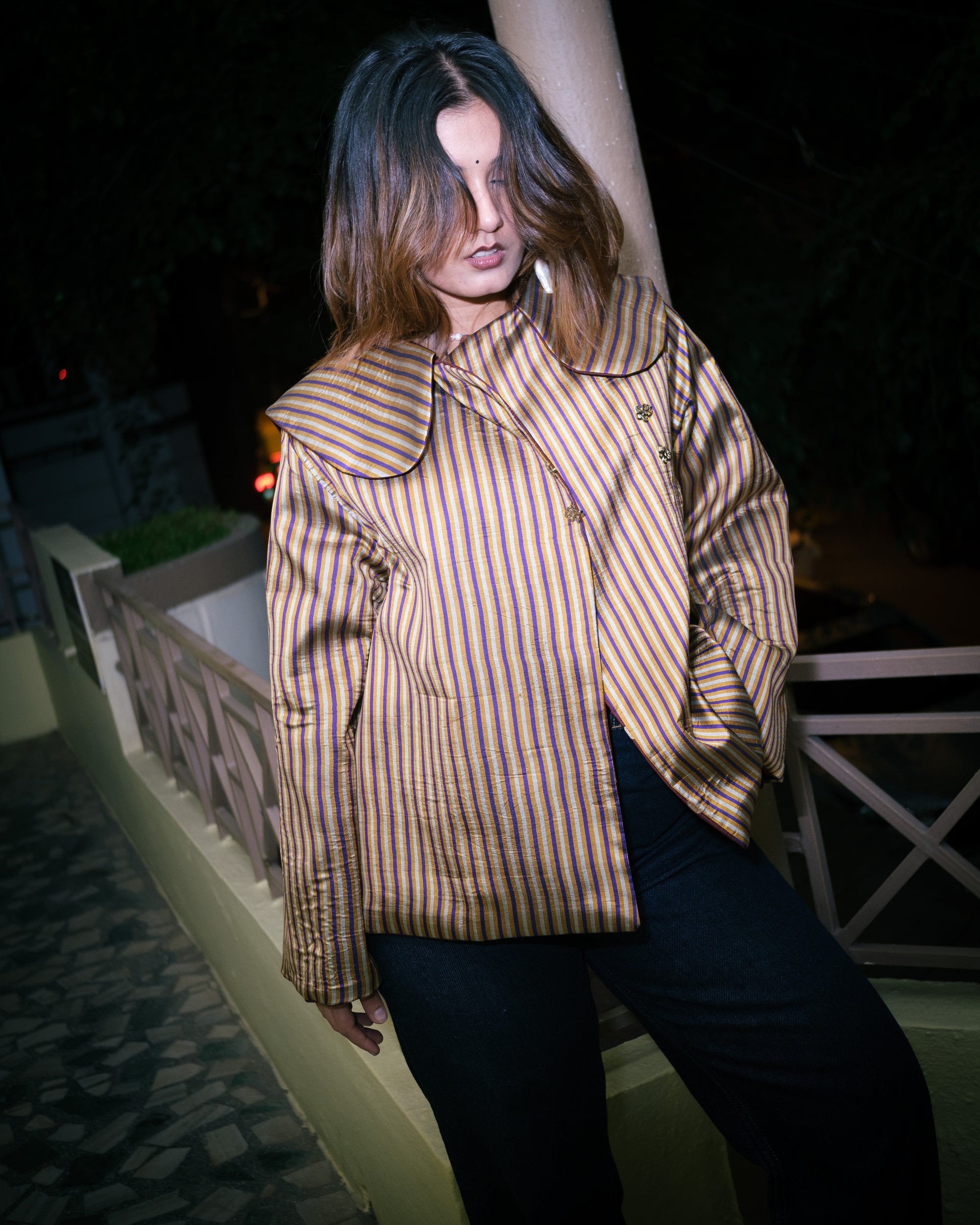 Khwaab Reversible Peacoat