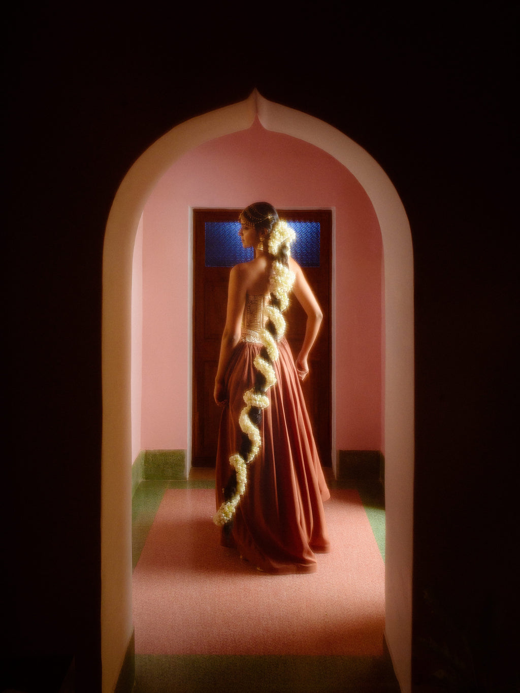 Saanvi Corset & Skirt set