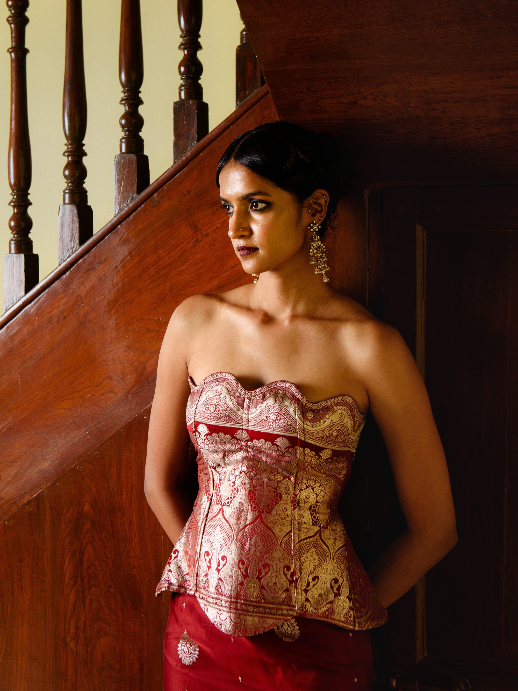 Charitha Corset & Skirt set