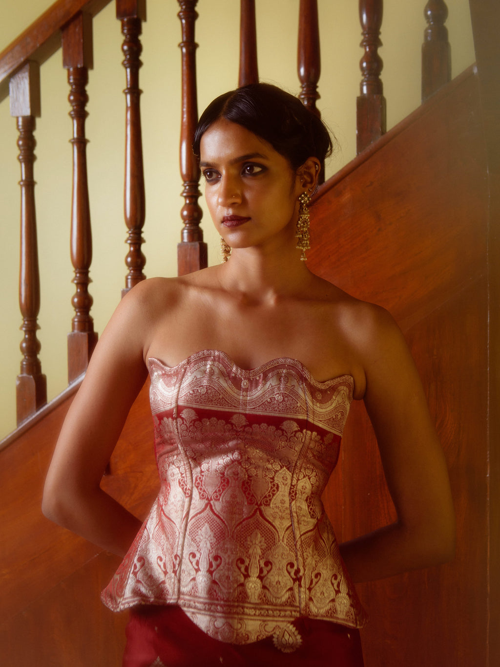 Charitha Corset & Skirt set