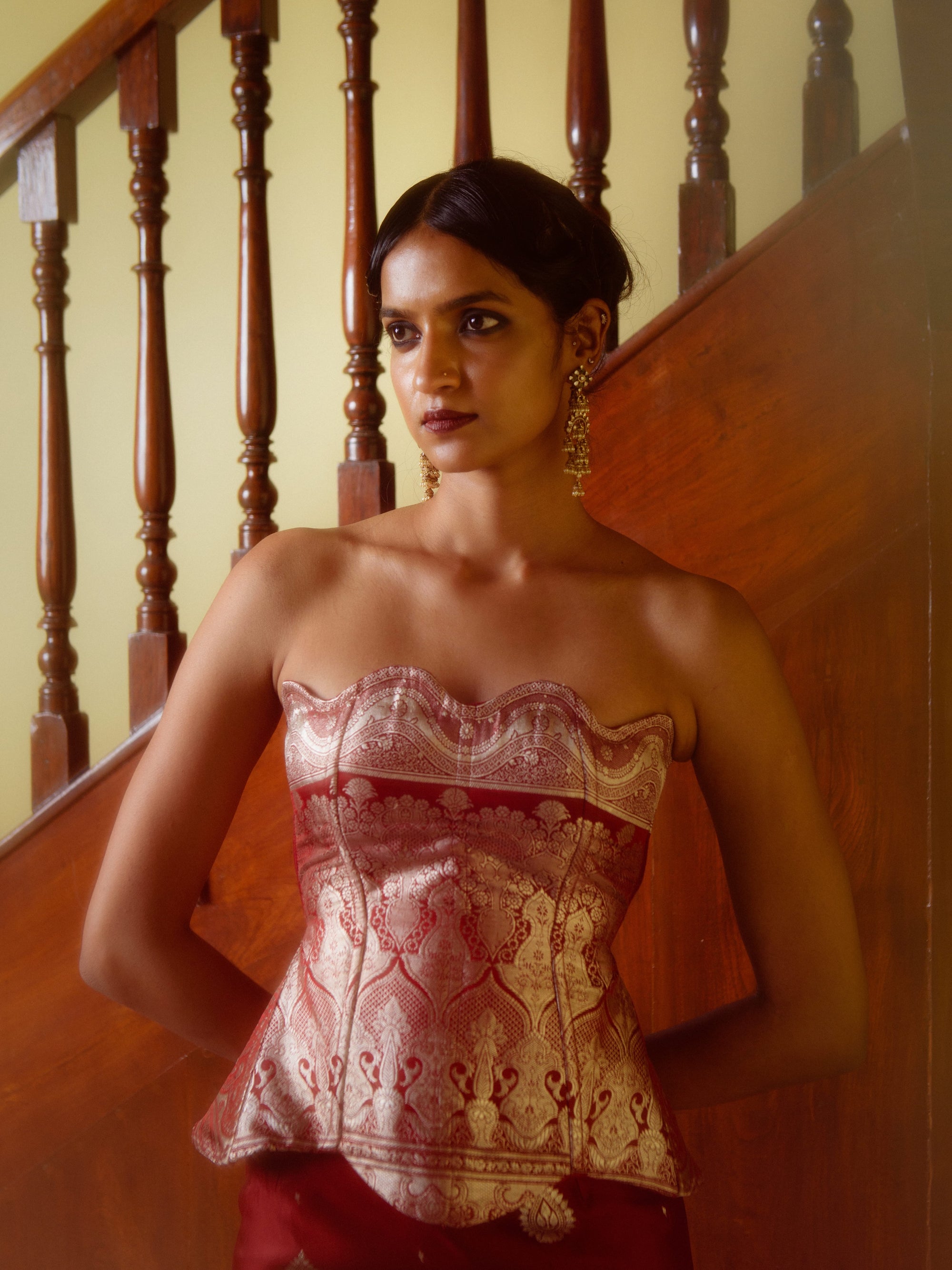 Charitha Corset & Skirt set