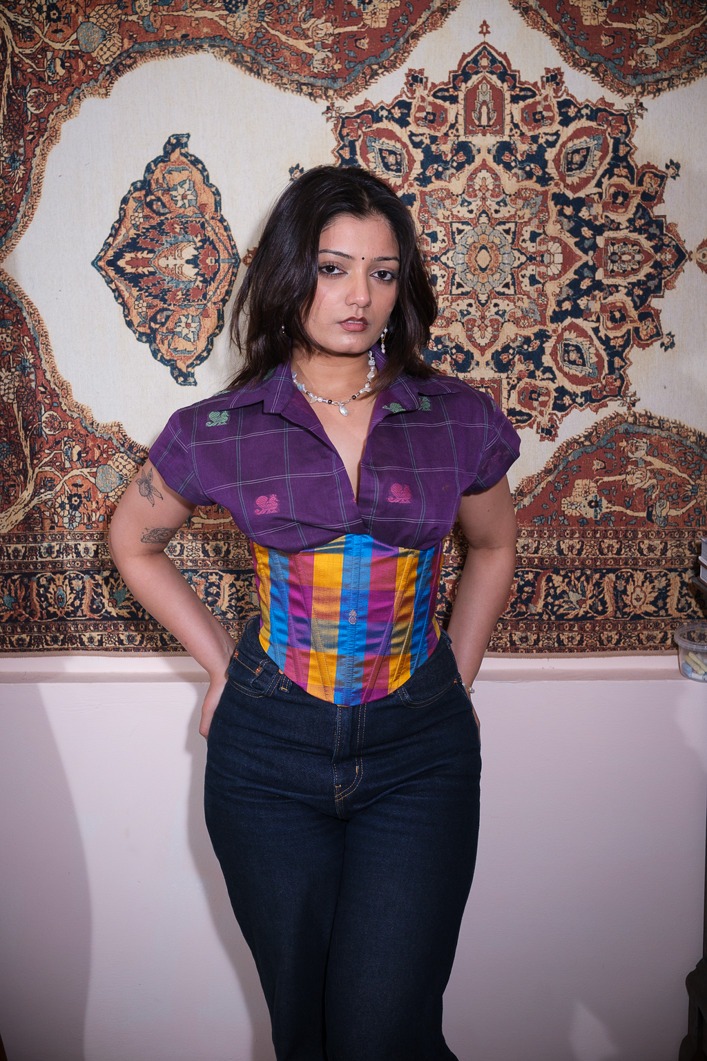 Rangoli Shirt Corset