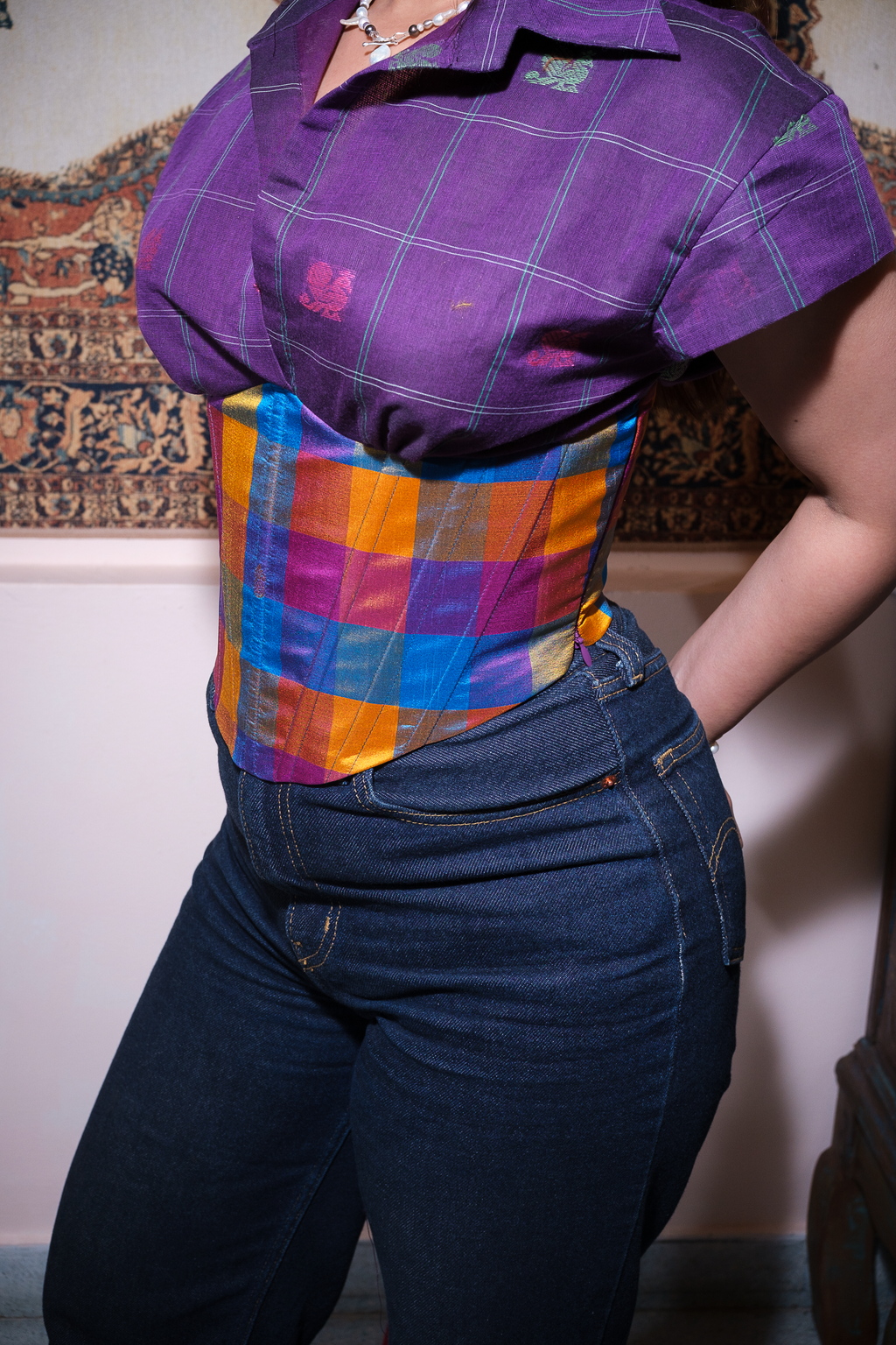 Rangoli Shirt Corset