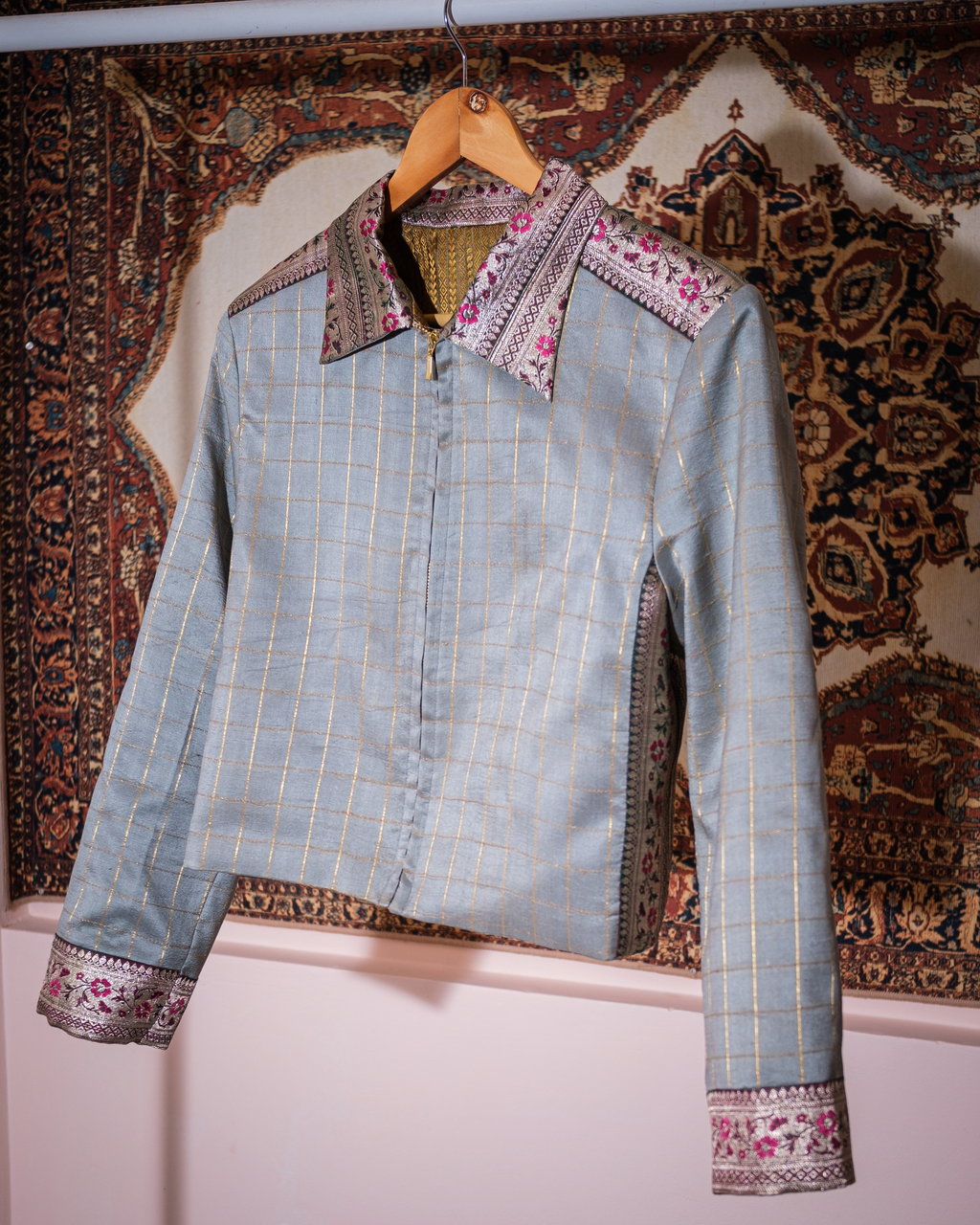 Viraasat Straight Fit Jacket