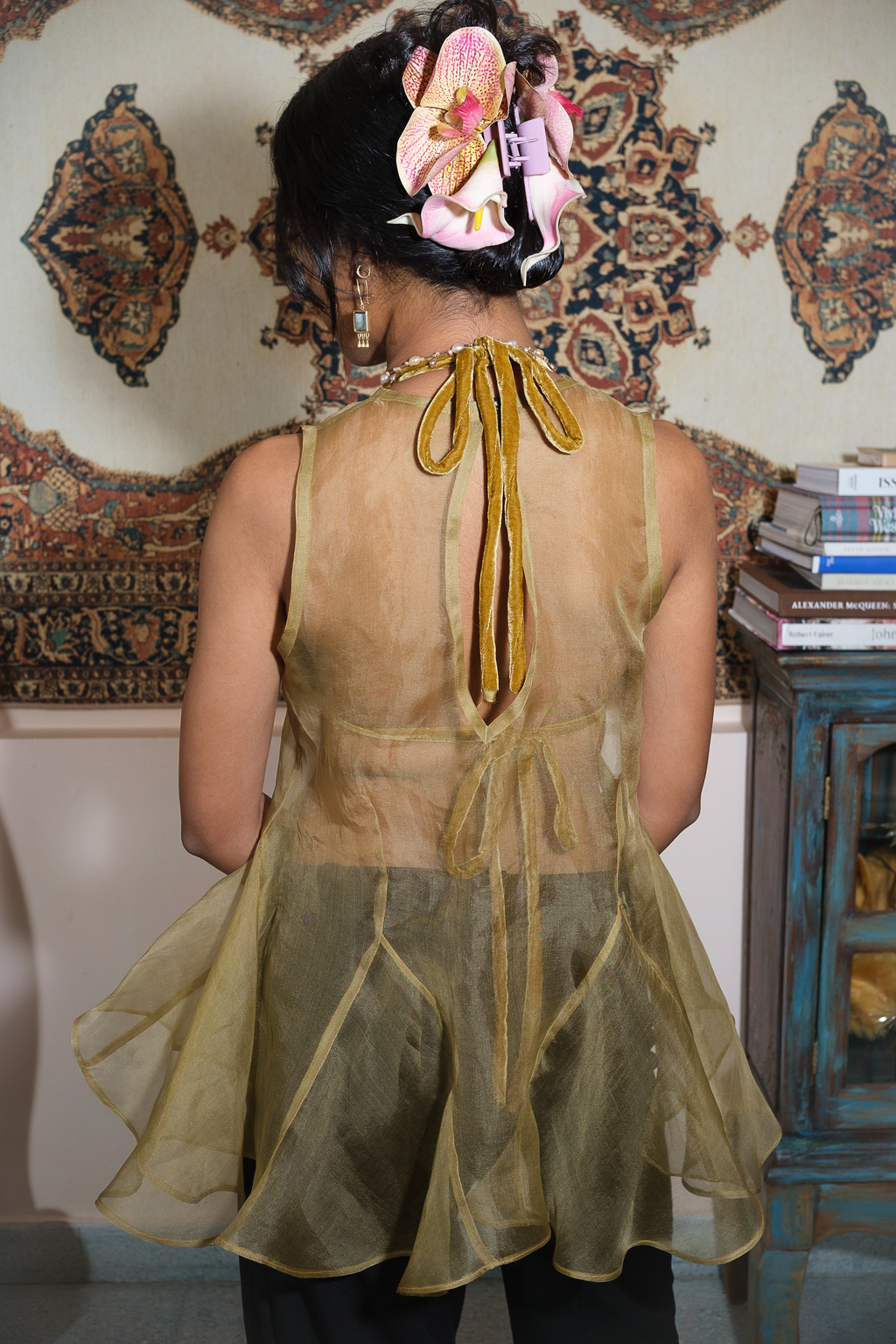 Mahal Organza top