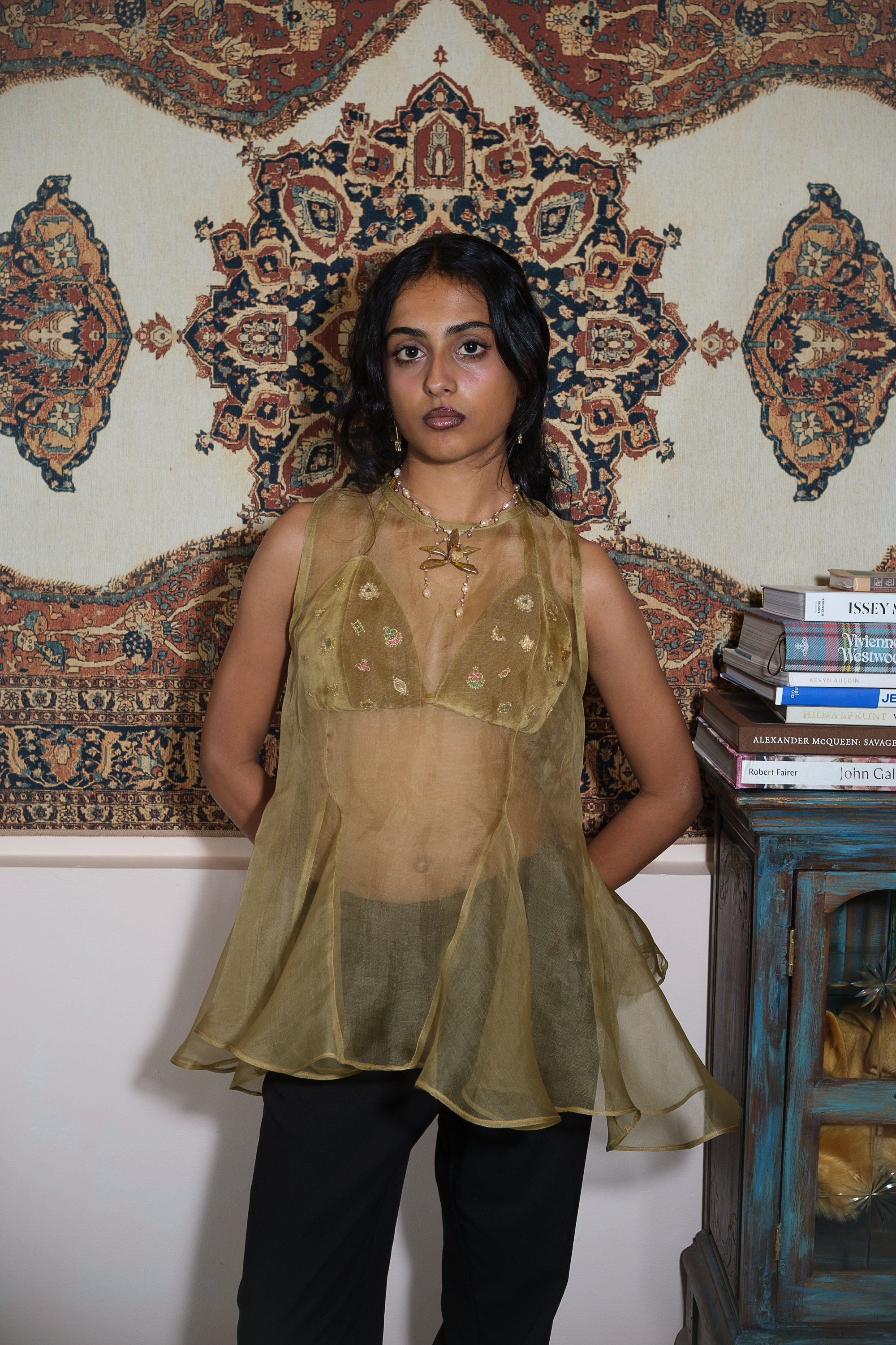 Mahal Organza top