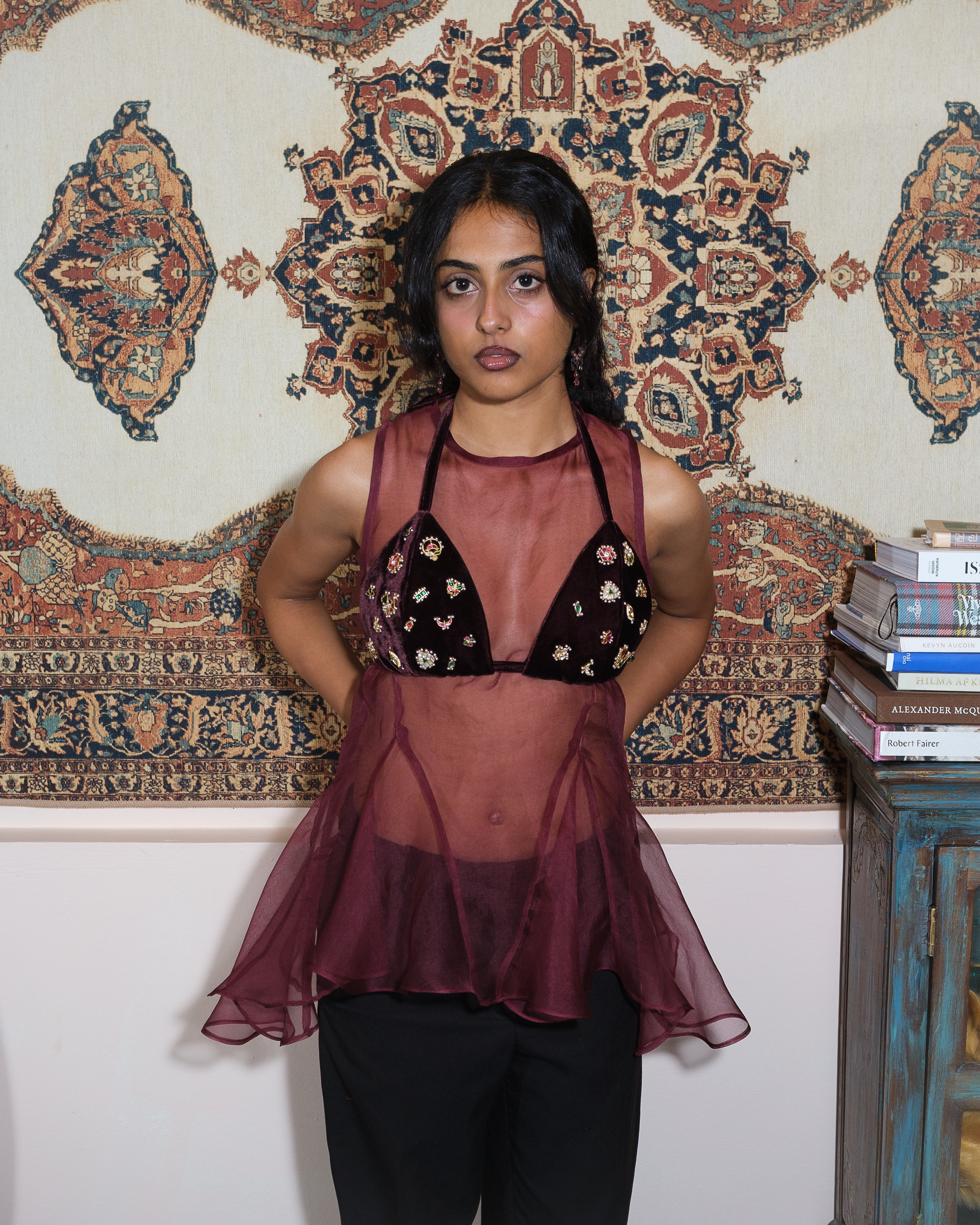 Begum Organza top