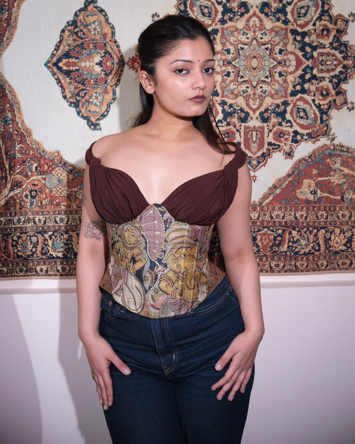 Madhubani corset