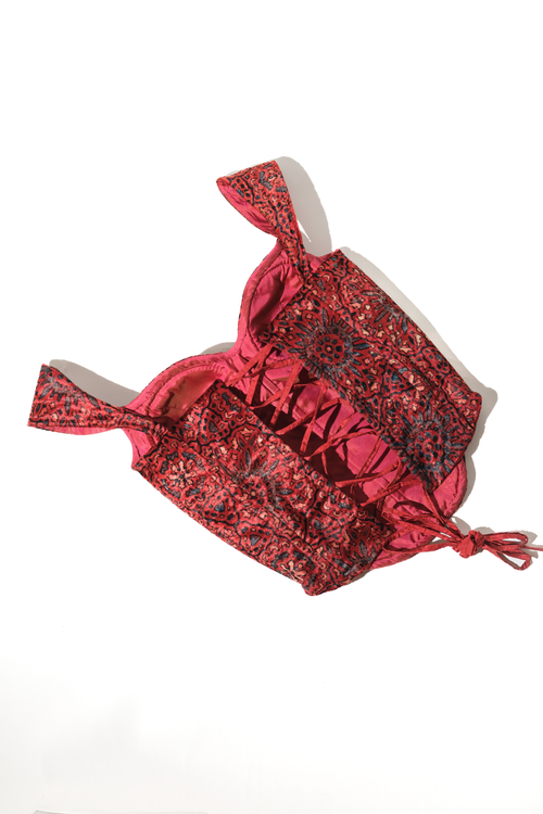 Ajrak Velvet Corset