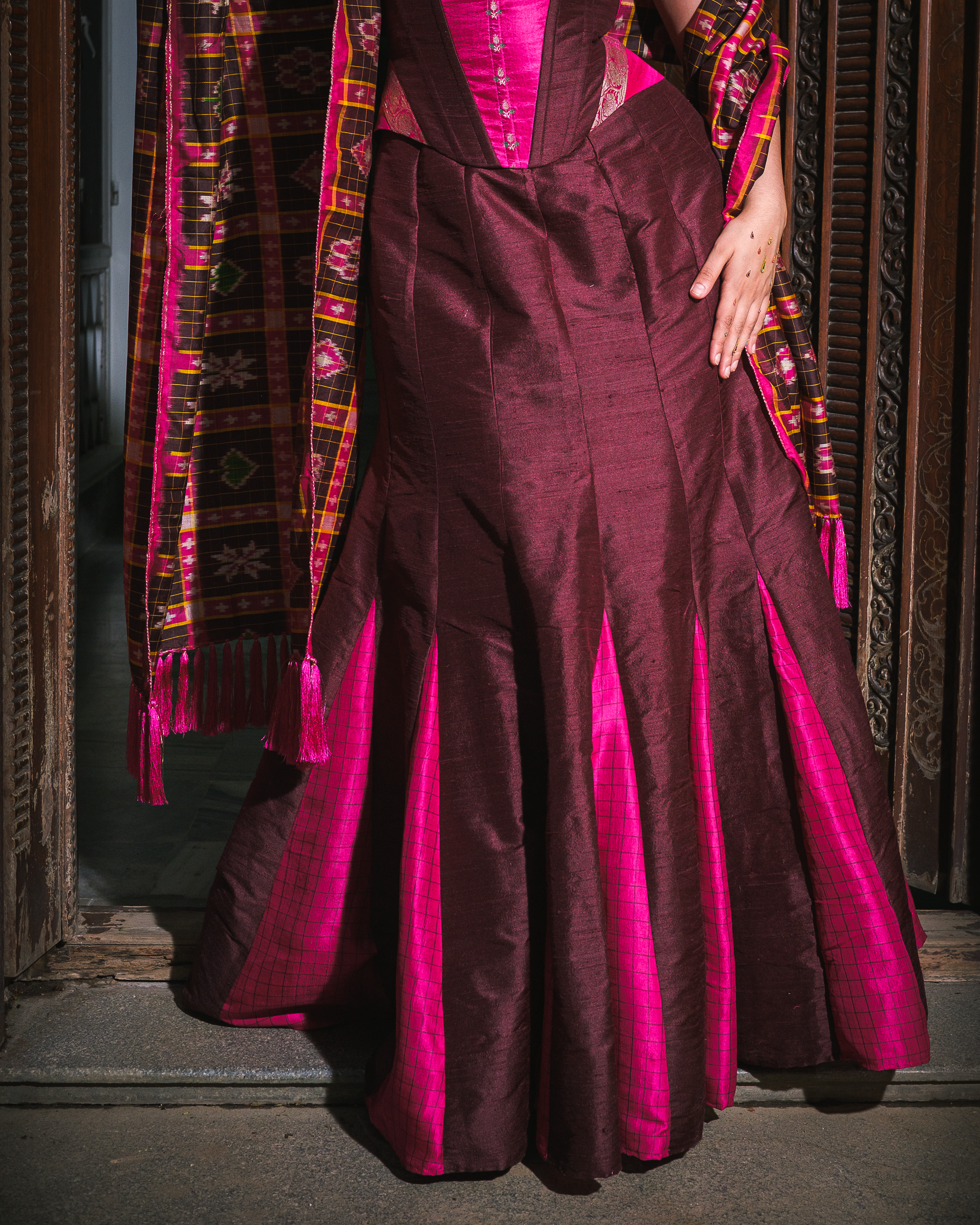 Roja Vellam Lehenga