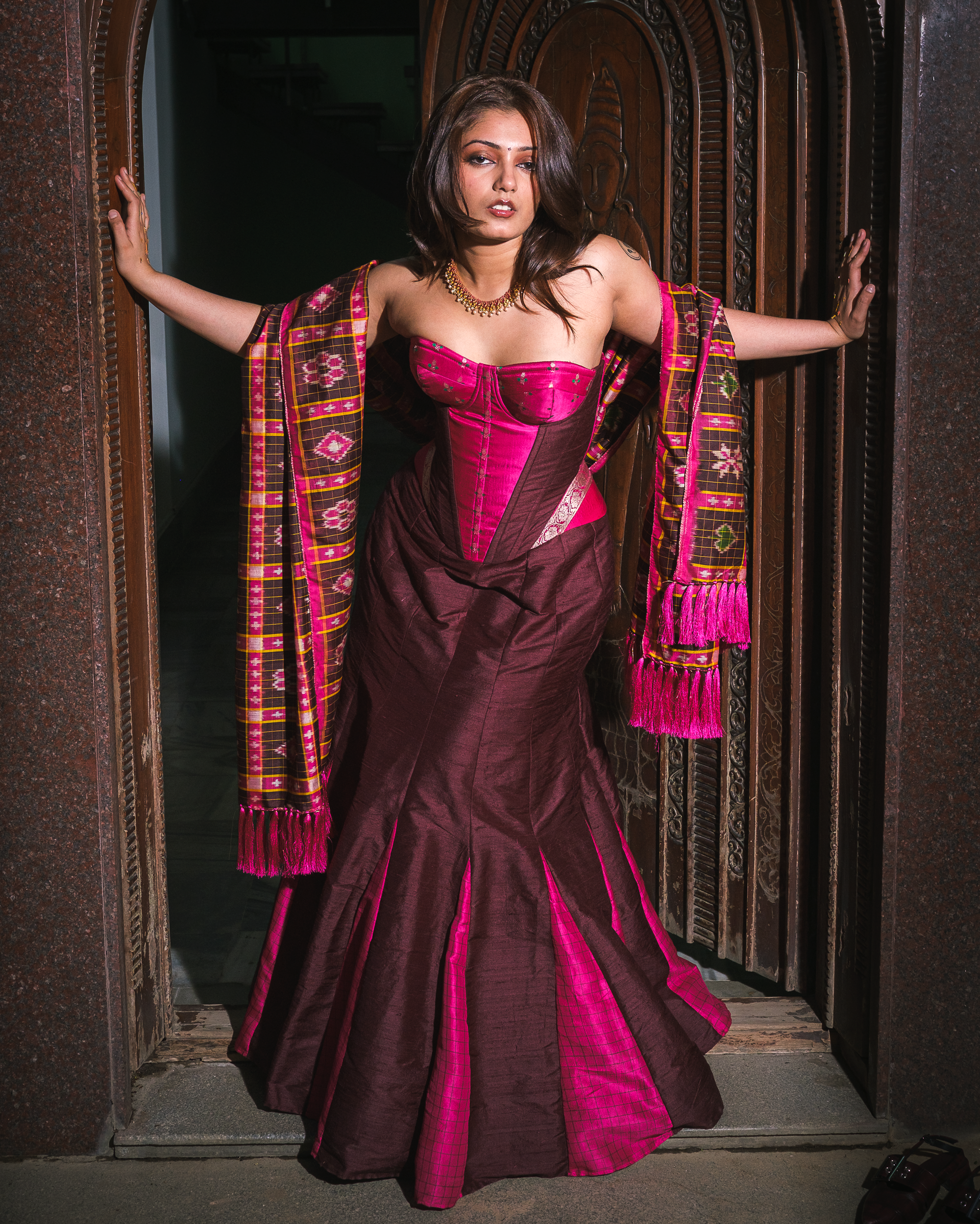 Roja Vellam Lehenga