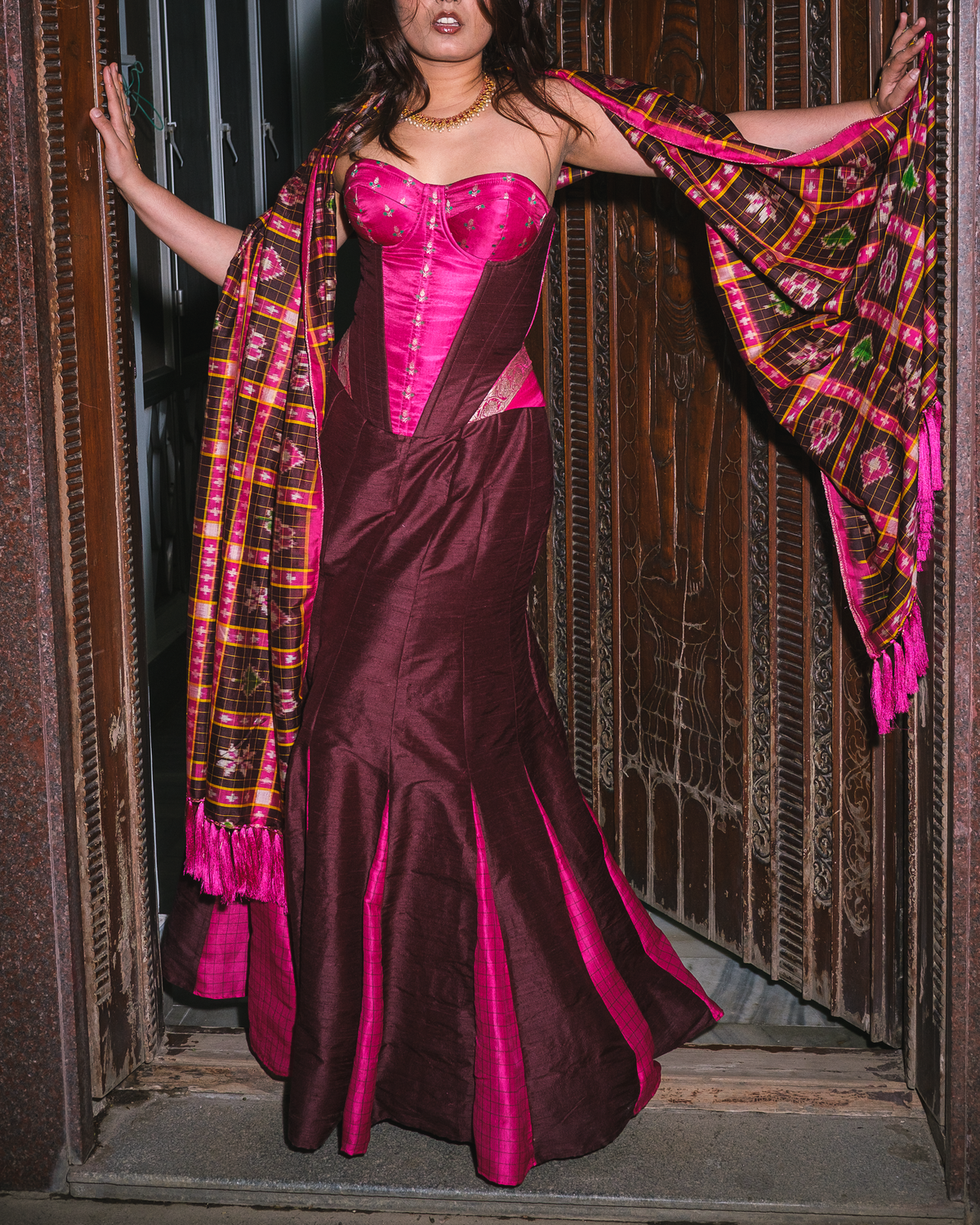 Roja Vellam Lehenga