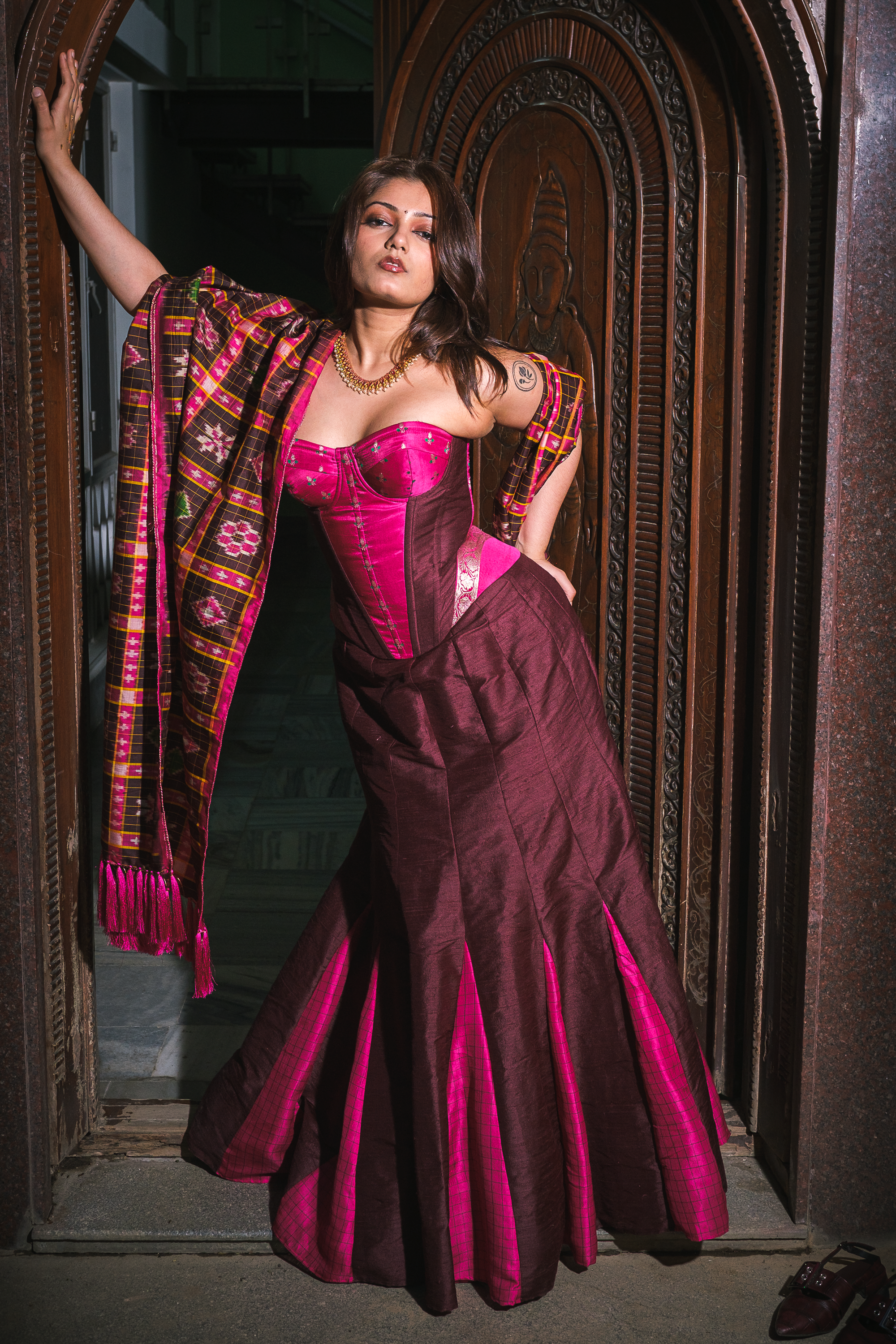 Roja Vellam Lehenga